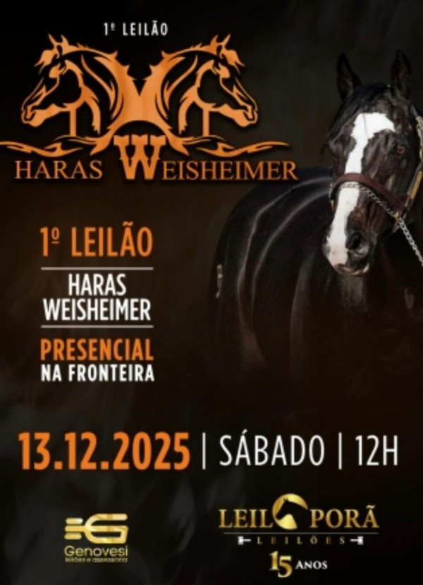 1º Leilão Haras Weisheimer na Fronteira