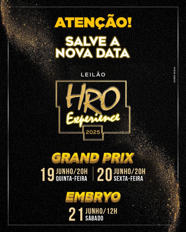 Leilão HRO Experience - Embryo